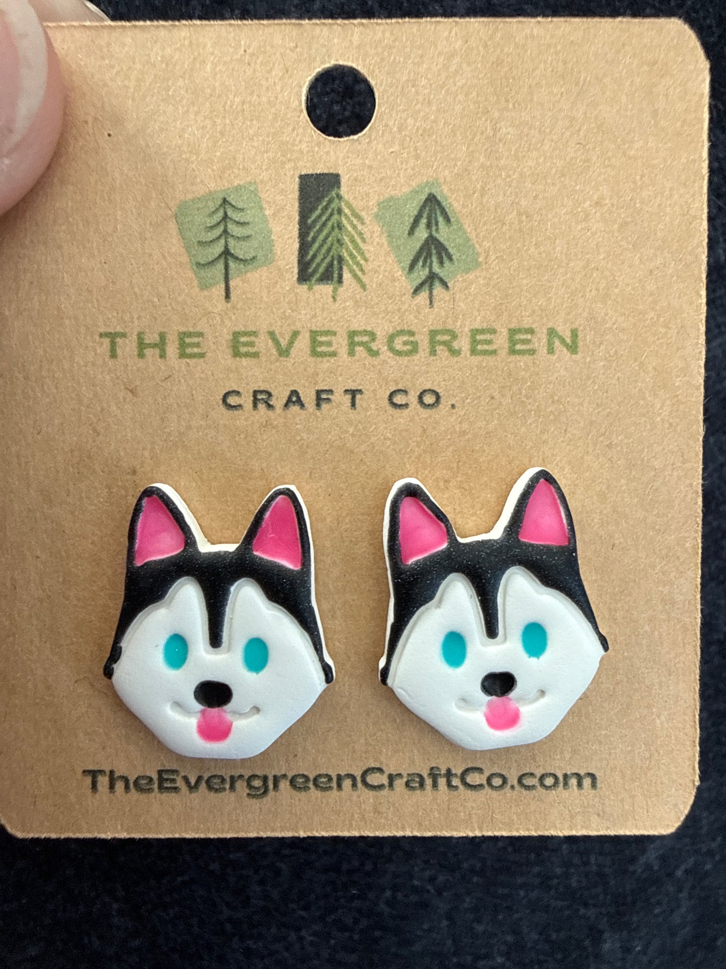 Dog Breed Stud Earrings