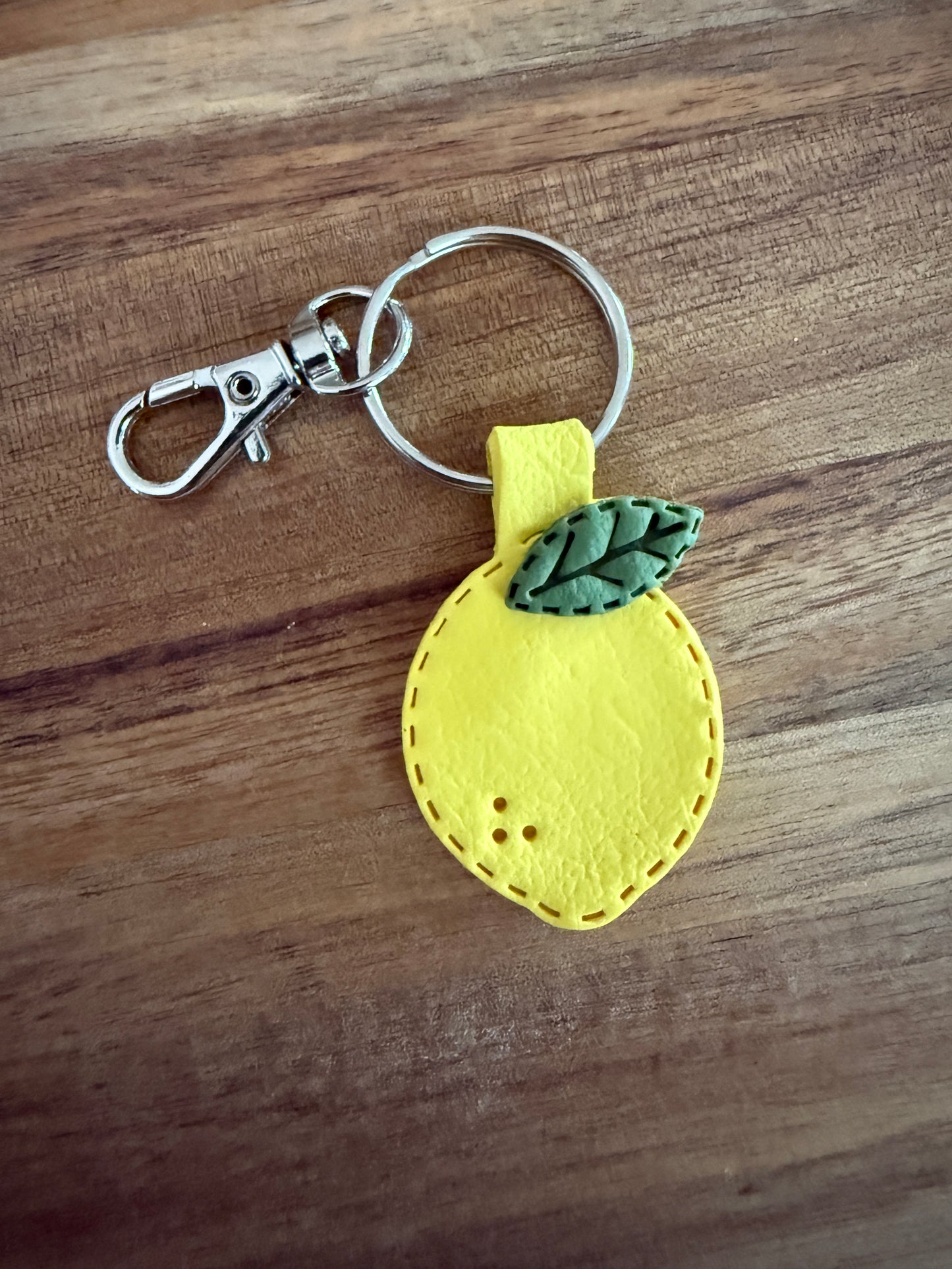 Lemon Keychain