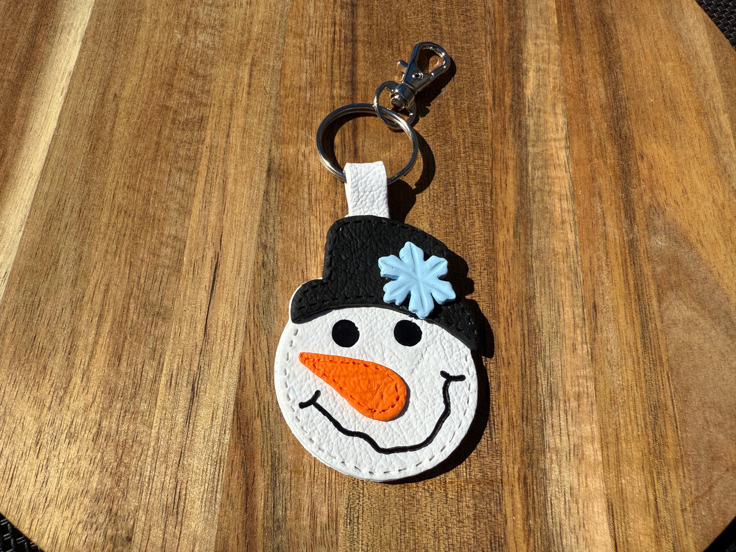 Snowman Keychain