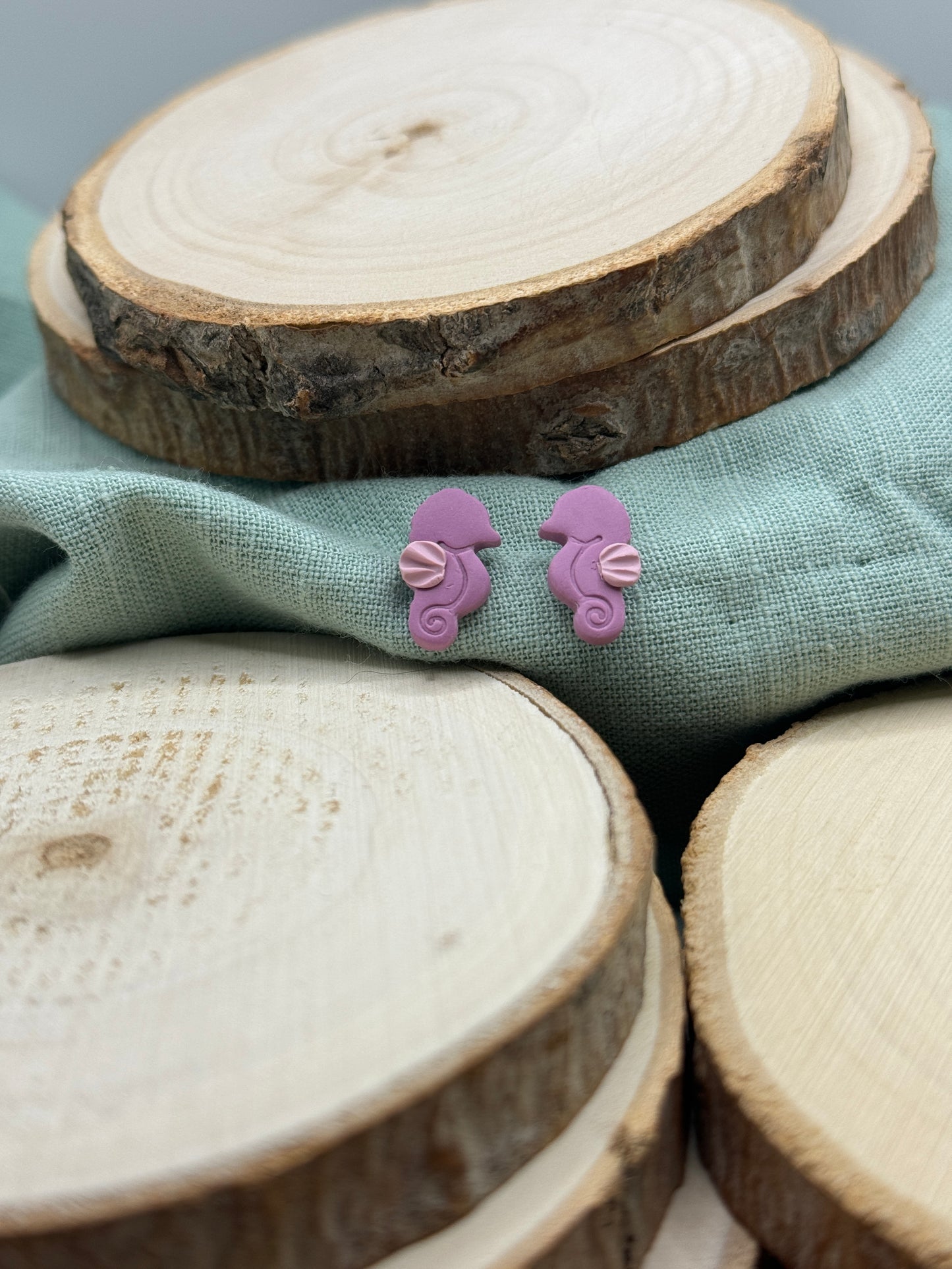Seahorse Stud Earrings