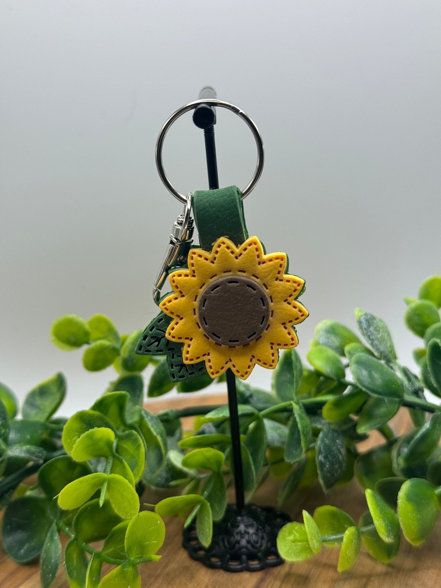 Sunflower Keychain