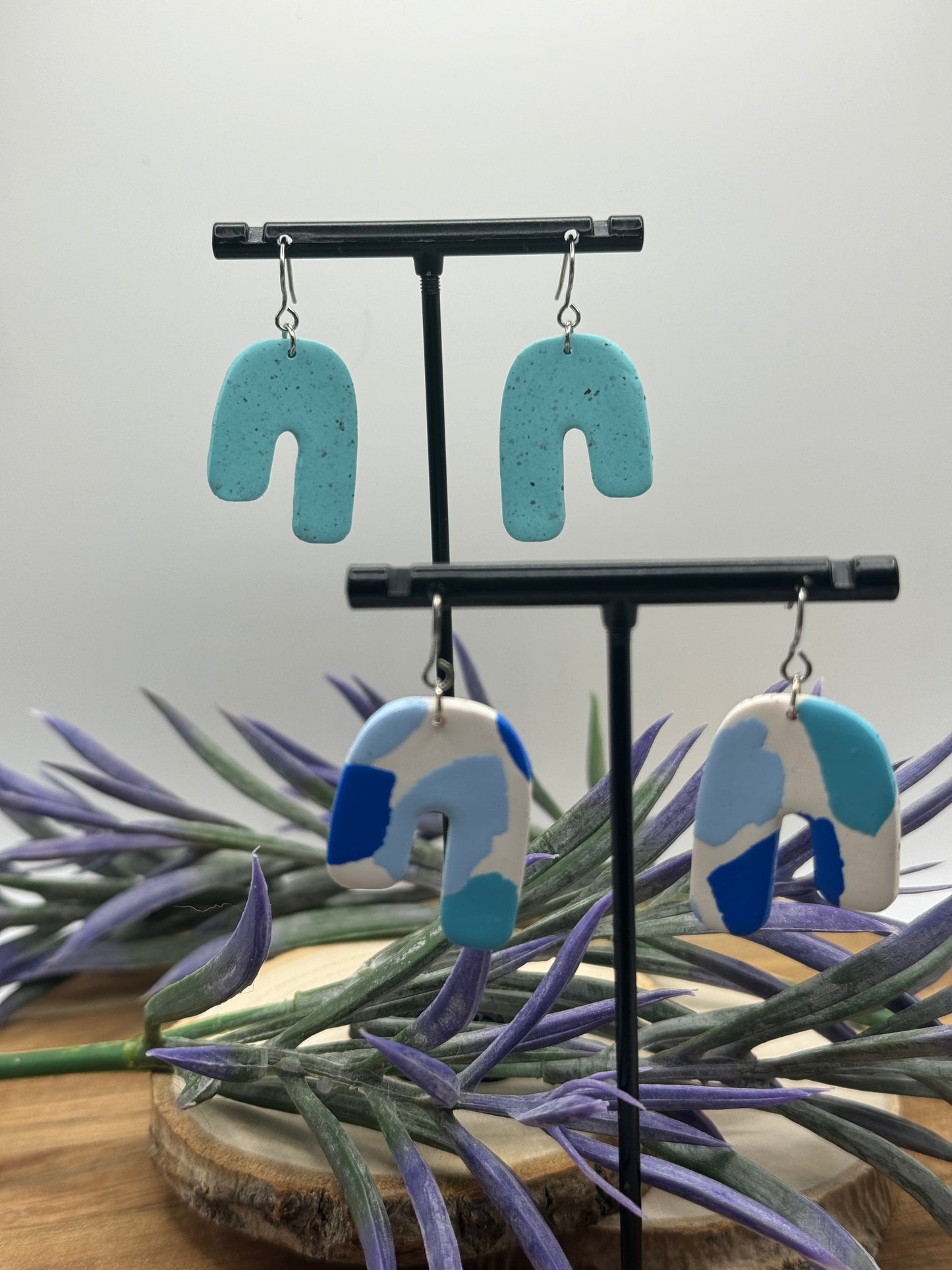 Organic Arches Dangle Earrings