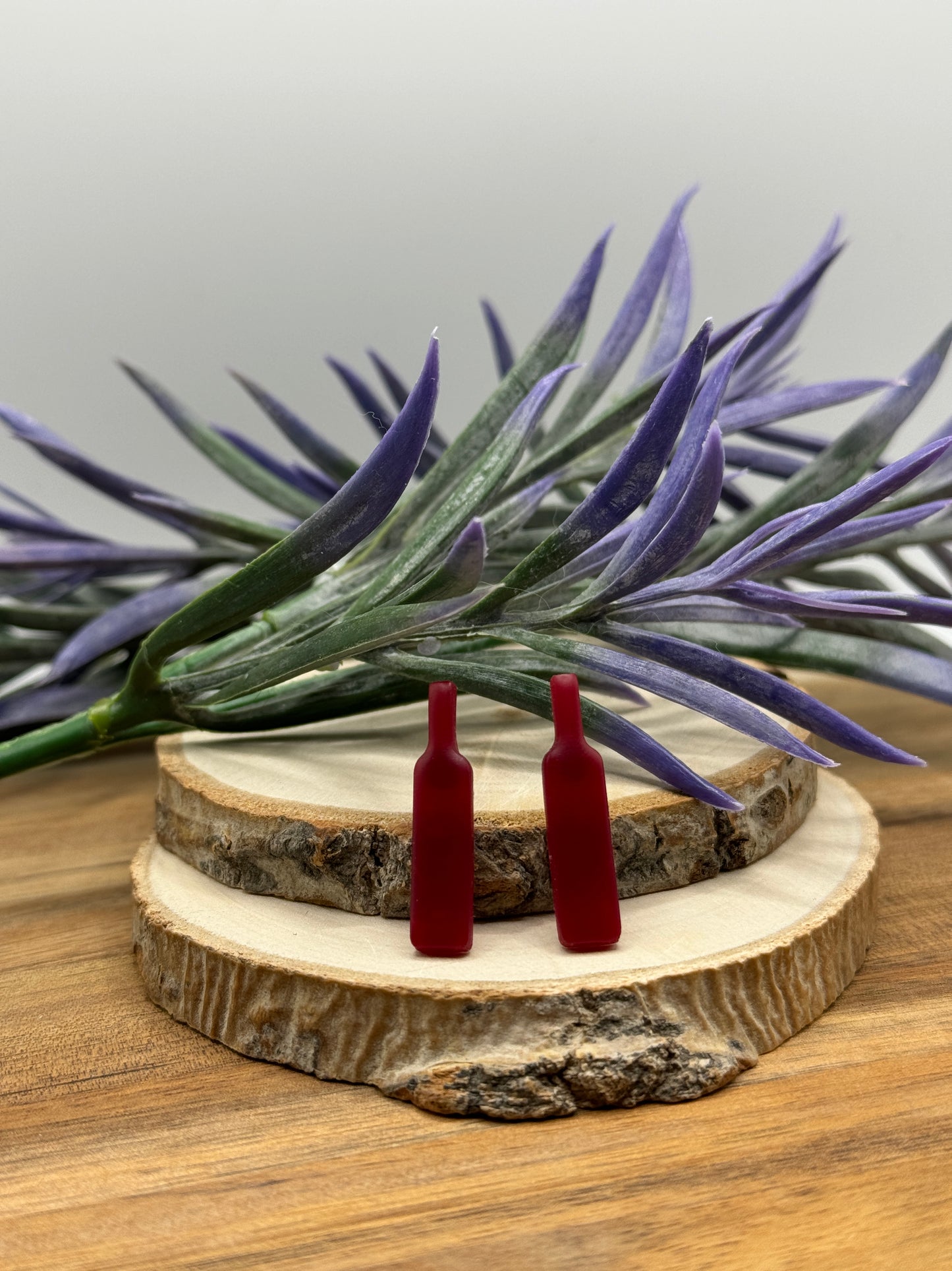 Wine Bottle Stud Earrings