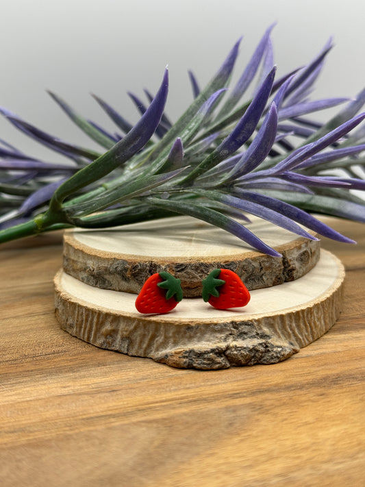 Strawberry Stud Earrings