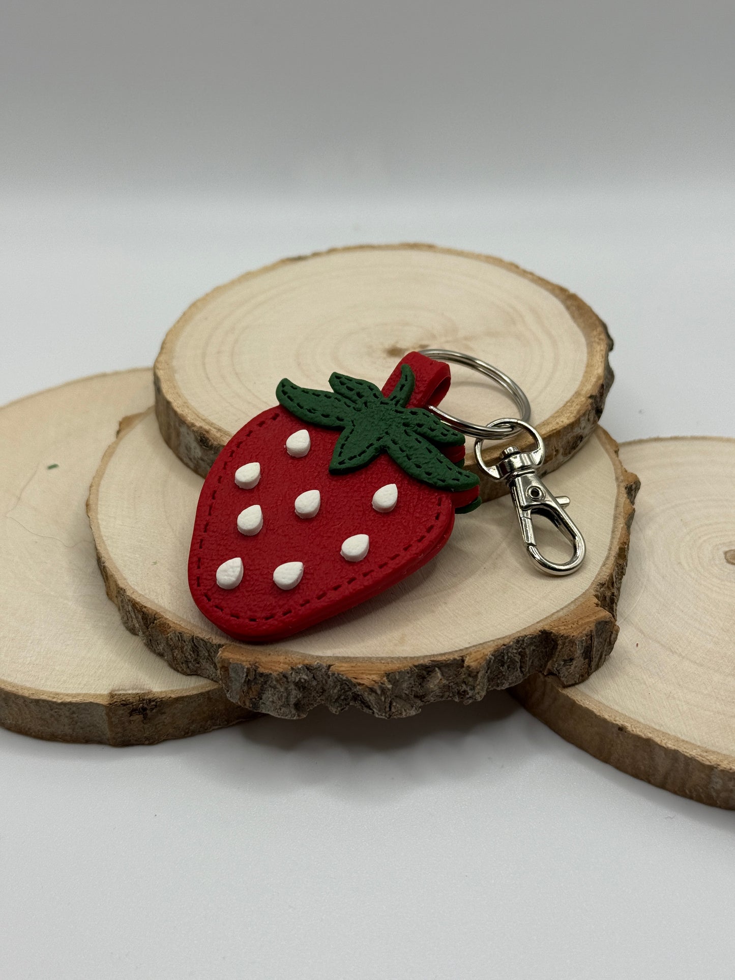 Strawberry Keychain