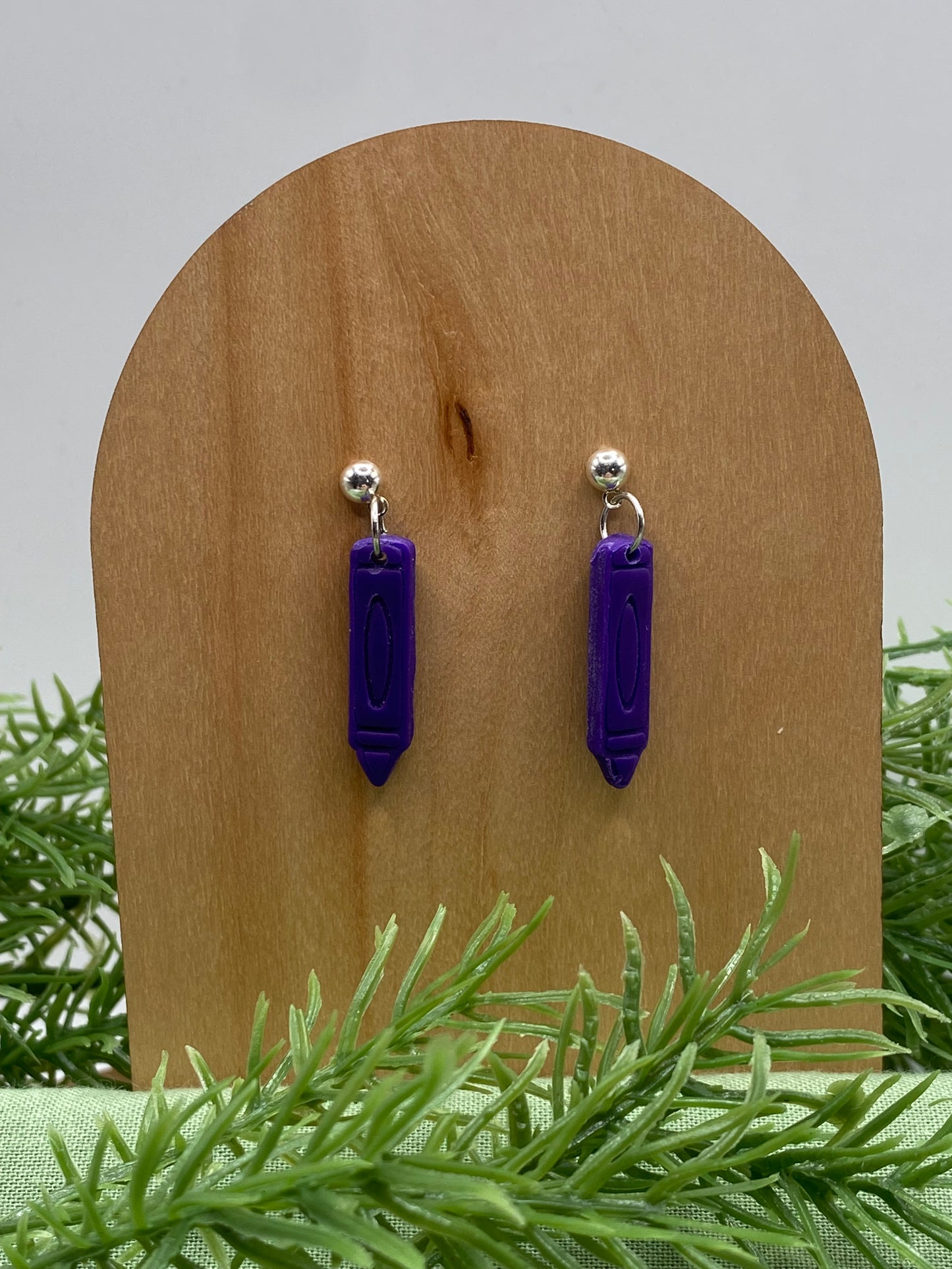 Crayon Dangle Earrings