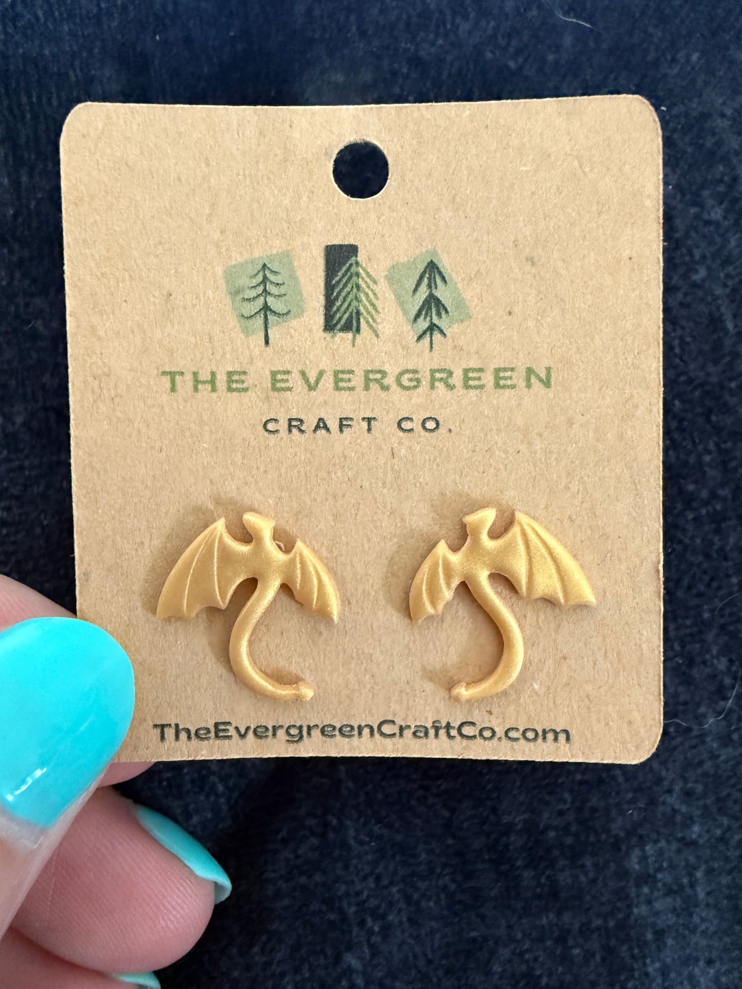 Dragon Stud Earrings