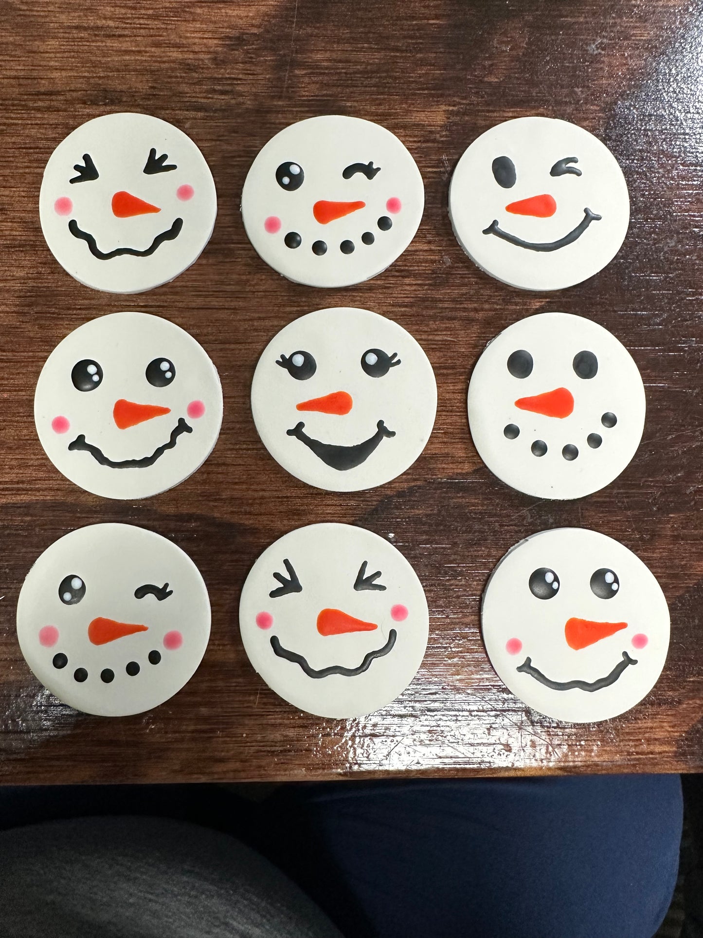 Snowman Magnets