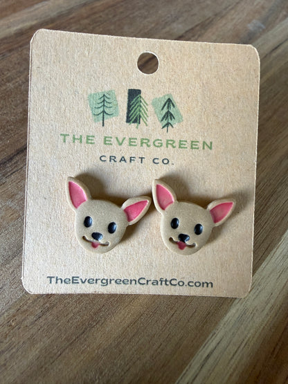 Dog Breed Stud Earrings