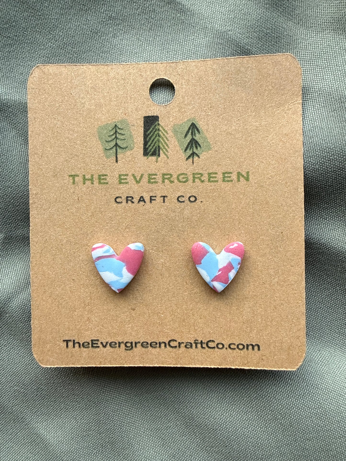 Pride Tie Dye Stud Earrings