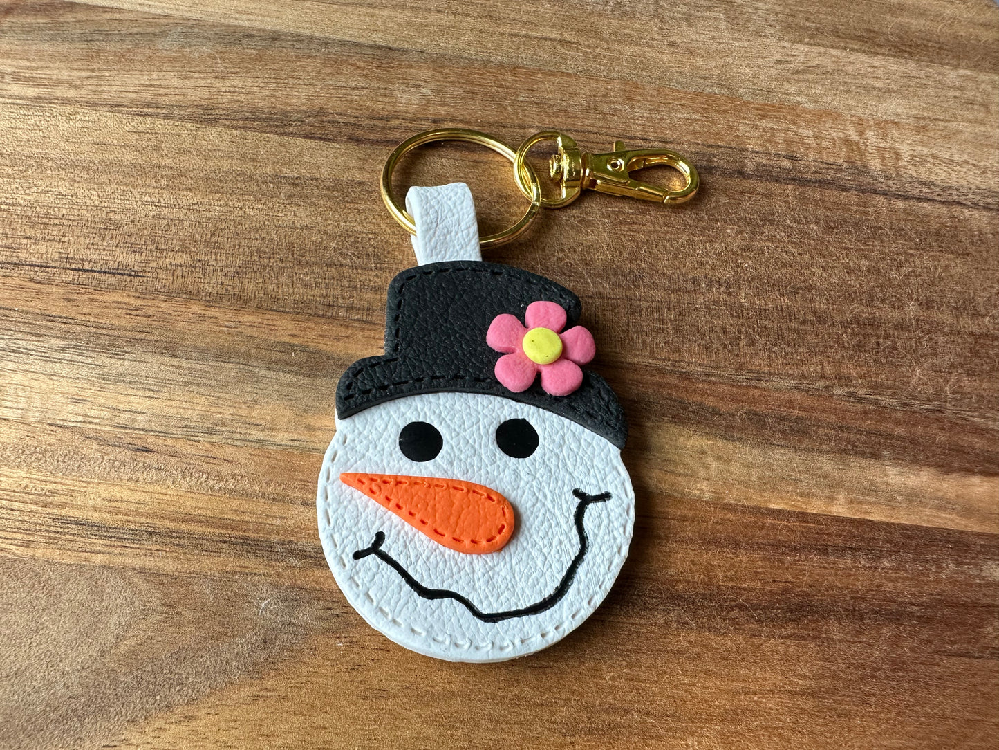 Snowman Keychain