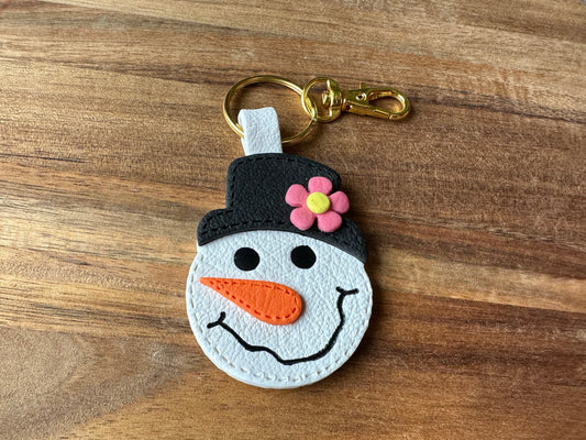 Snowman Keychain