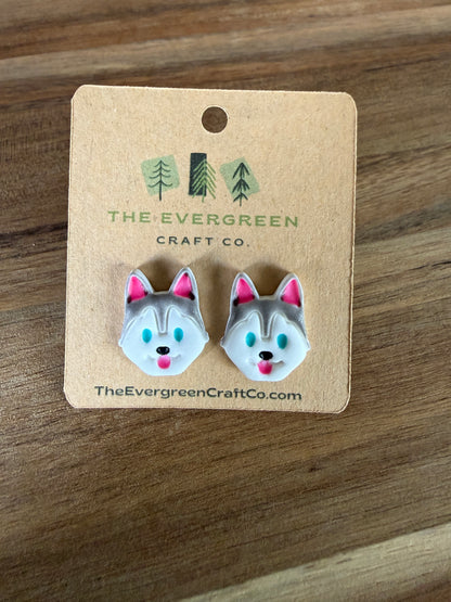 Dog Breed Stud Earrings