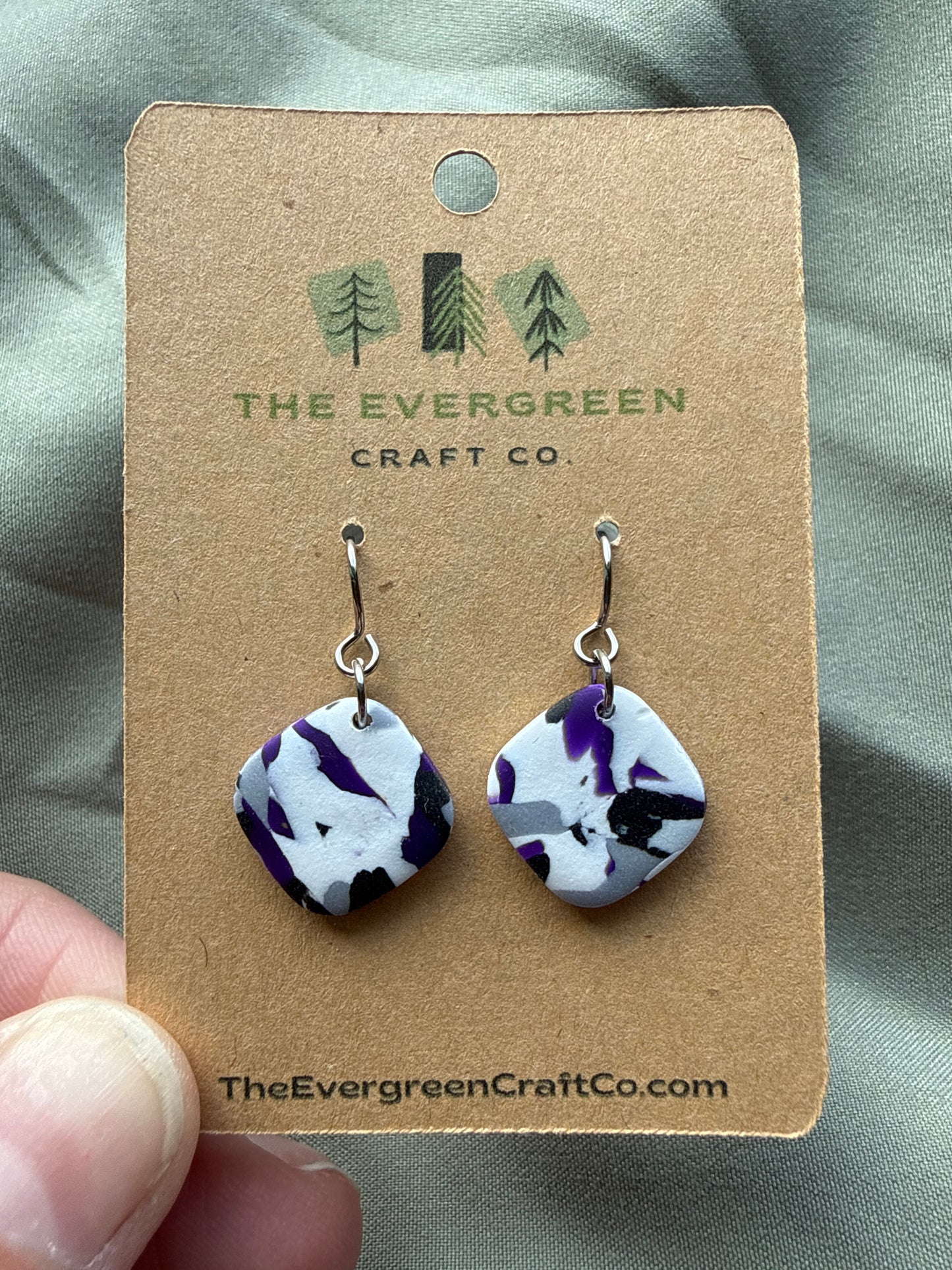 Pride Tie Dye Dangle Earrings
