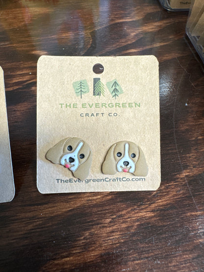 Dog Breed Stud Earrings