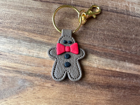 Gingerbread Man Keychain