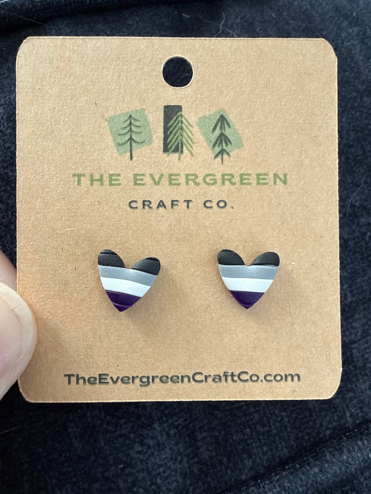 Pride Flag Stud Earrings