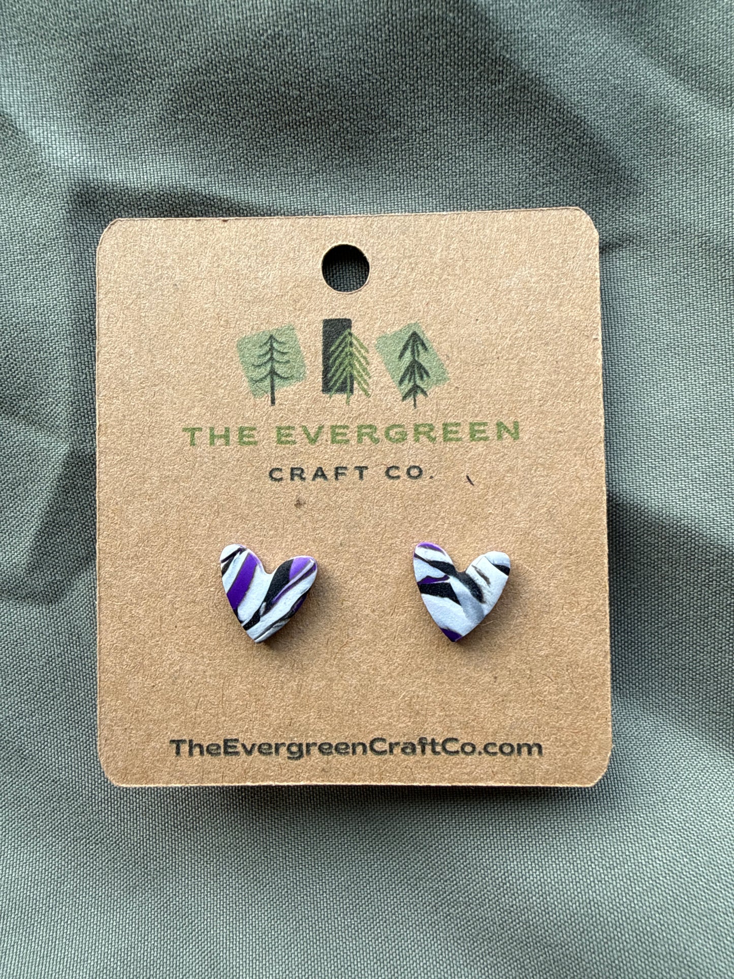 Pride Tie Dye Stud Earrings