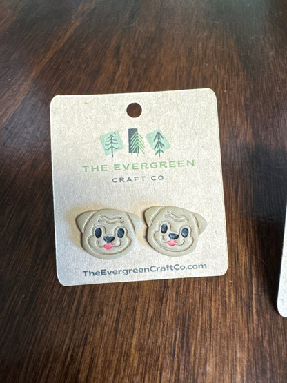 Dog Breed Stud Earrings