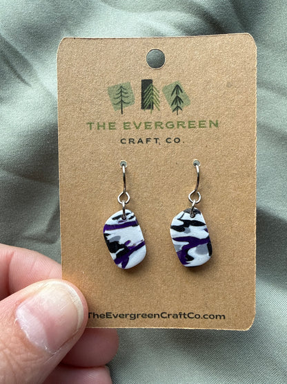 Pride Tie Dye Dangle Earrings