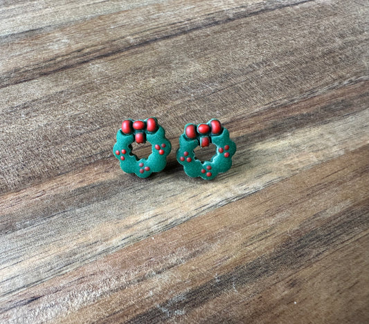Wreath Stud Earrings