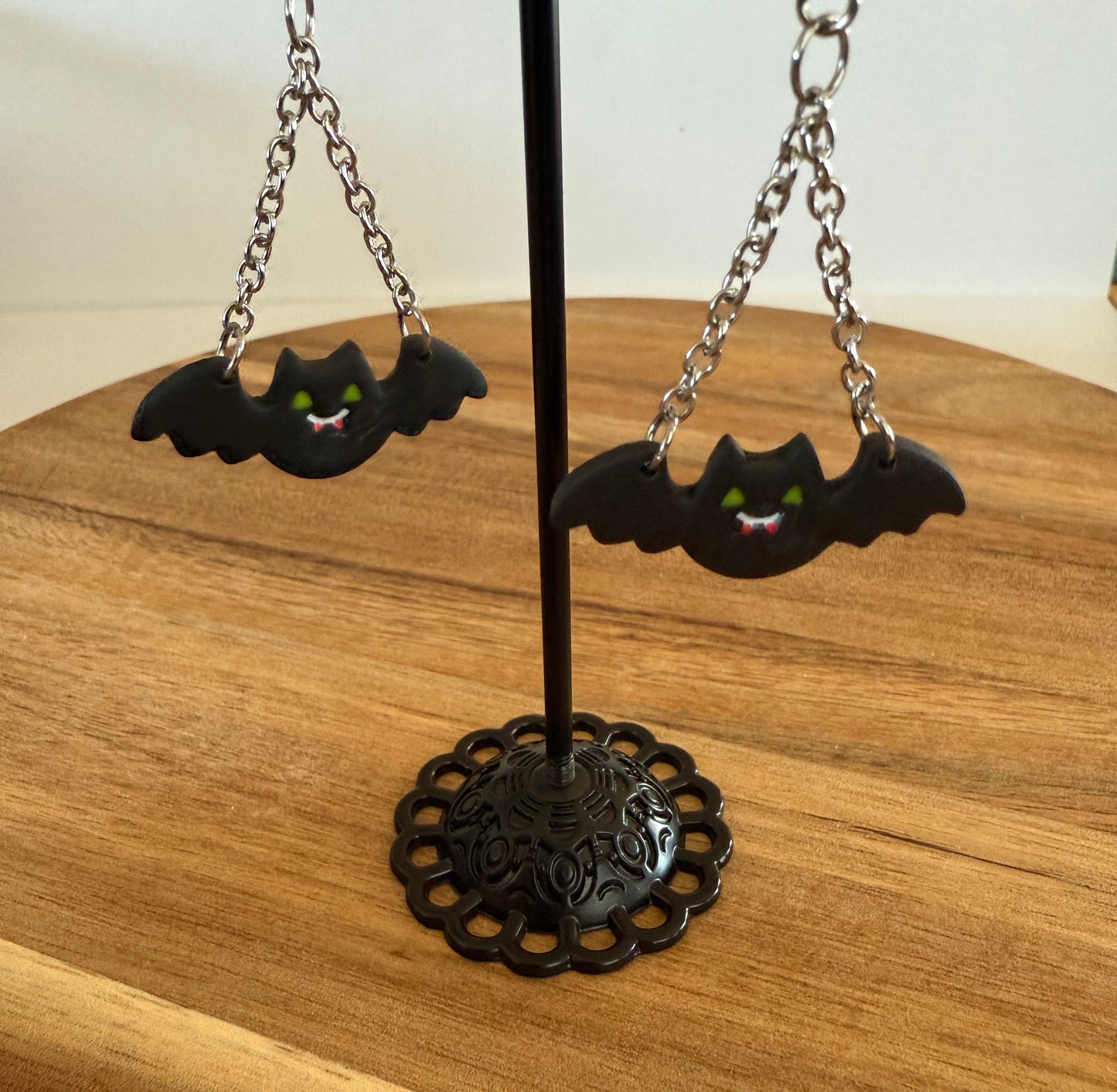 Cute Bat Dangle Earrings
