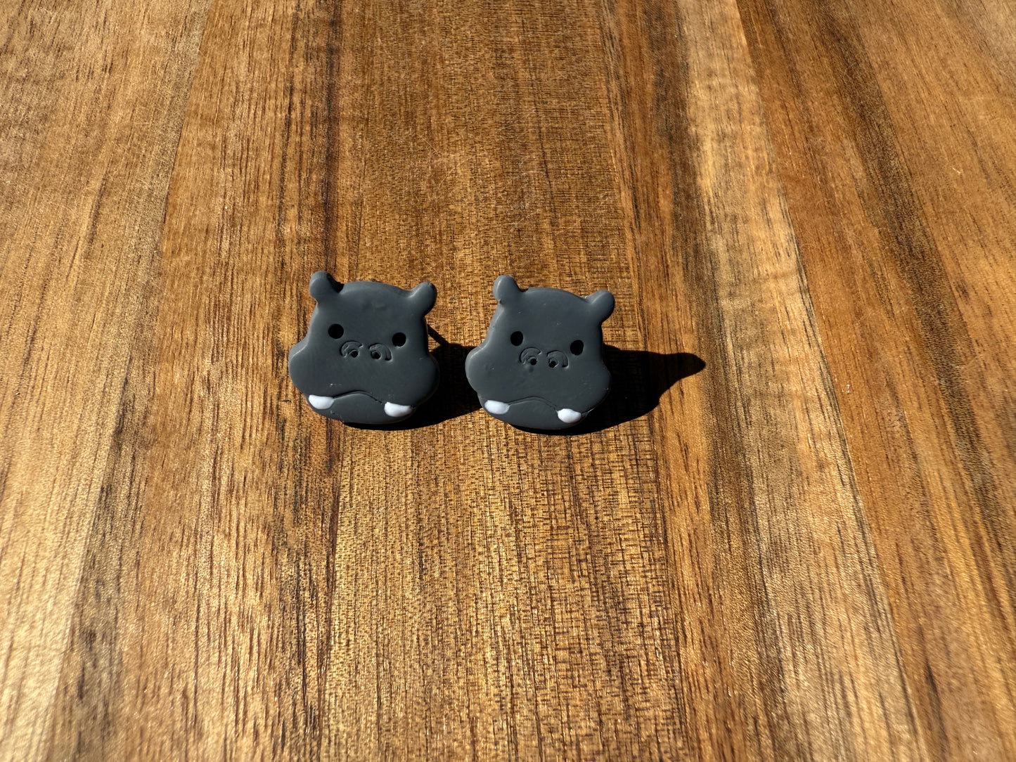 Hippo Stud Earrings