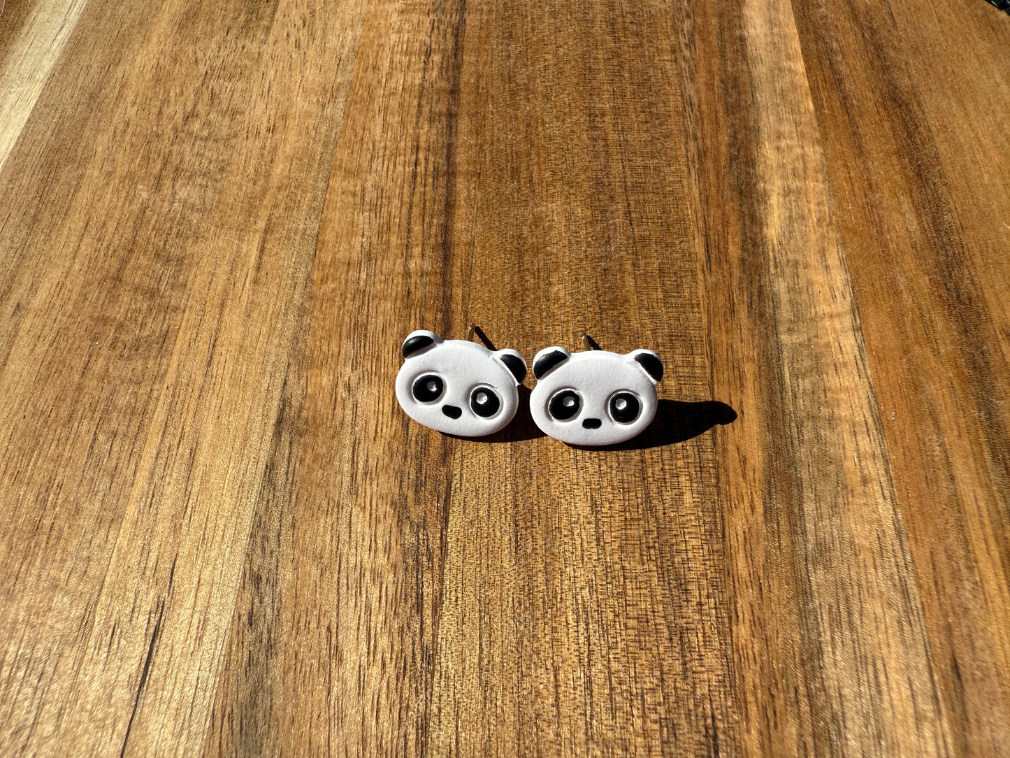 Panda Stud Earrings