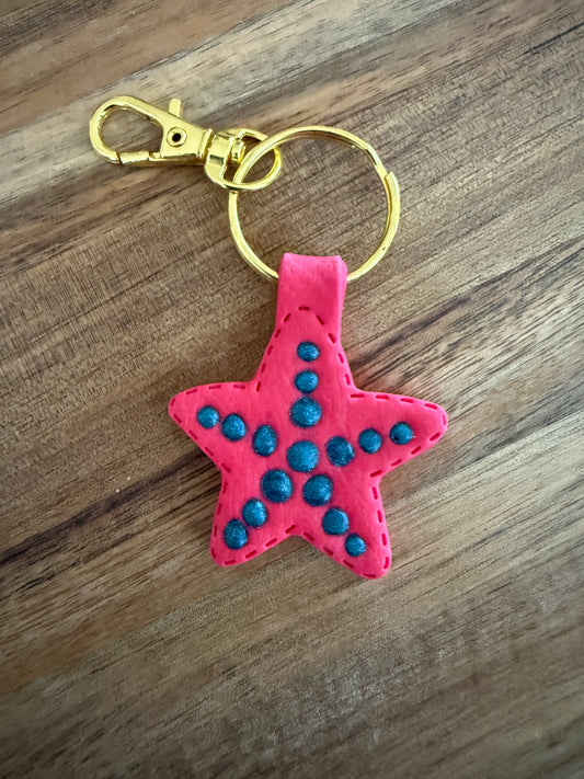 Starfish Keychain