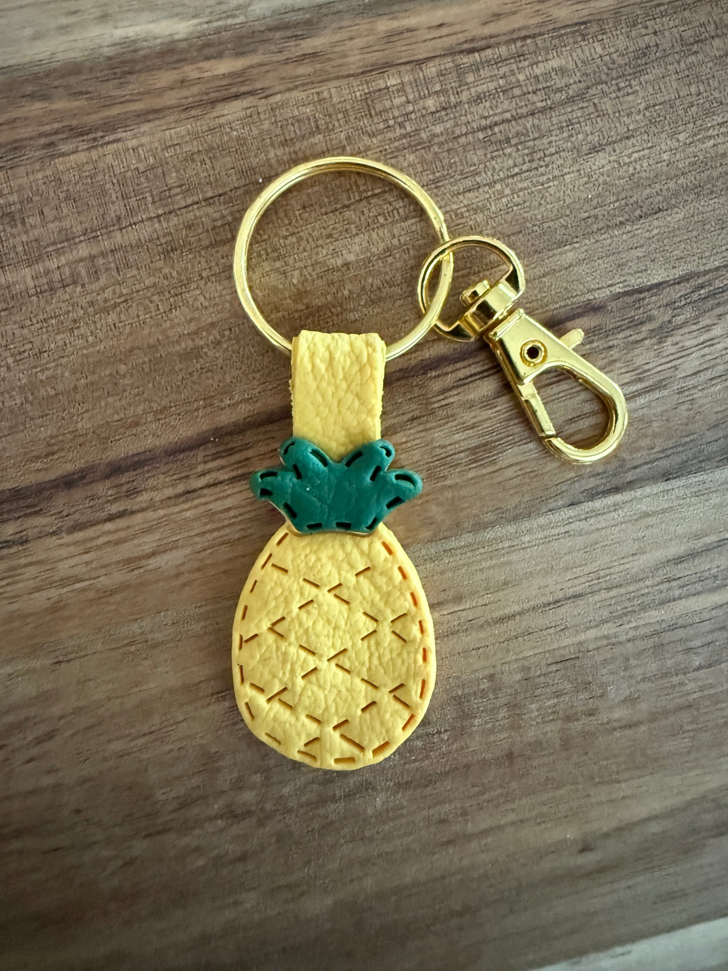 Pineapple Keychain