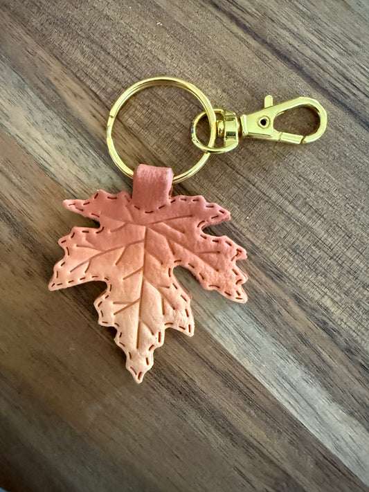Maple Leaf Keychain
