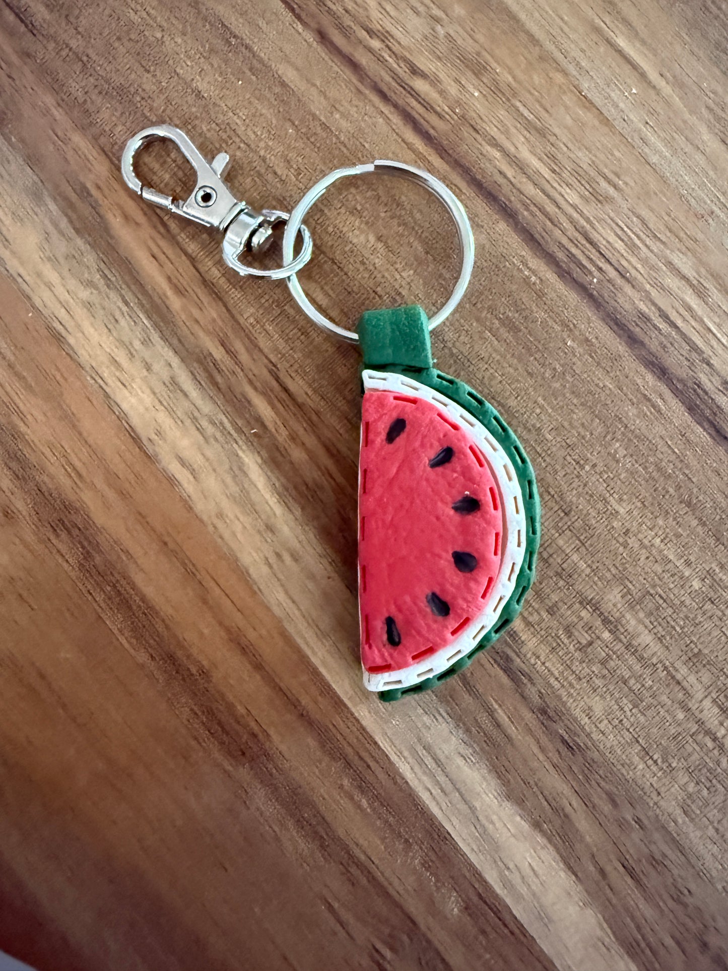 Watermelon Keychain