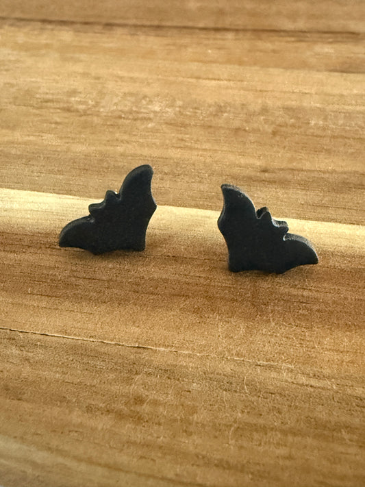 Bat Stud Earrings