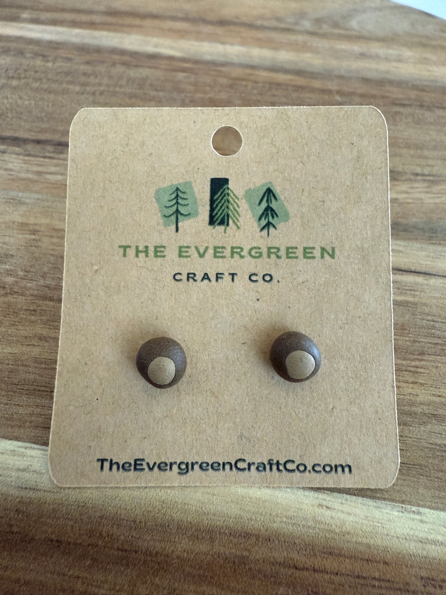Buckeye Stud Earrings