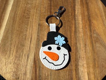 Snowman Keychain