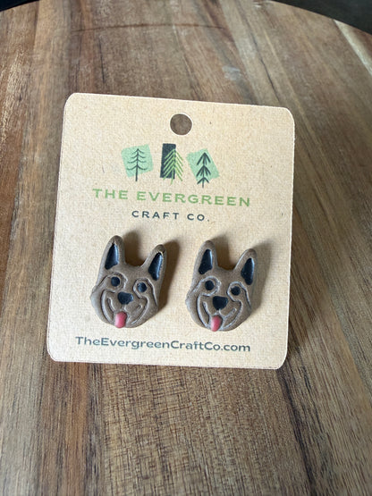 Dog Breed Stud Earrings
