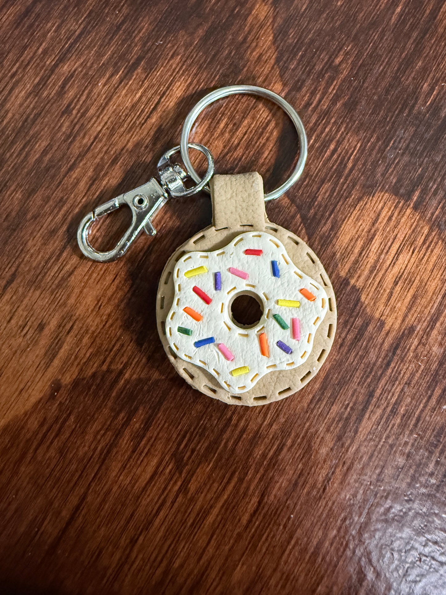 Donut Keychain