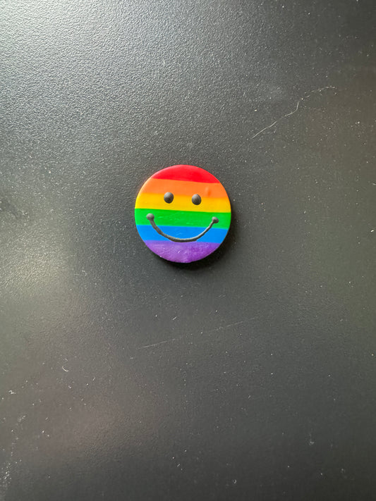 Pride Smiley Magnet
