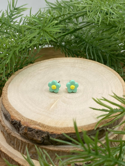 Flower Stud Earrings