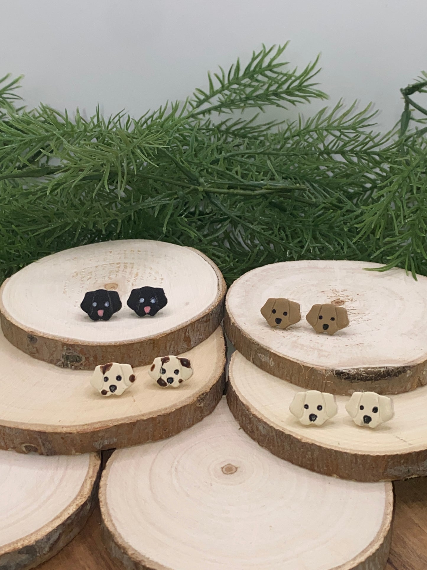 Dog Stud Earrings