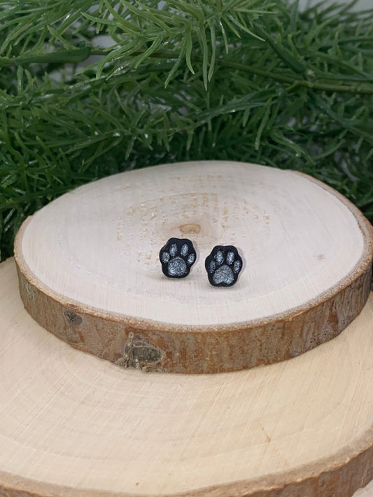 Paw Stud Earrings