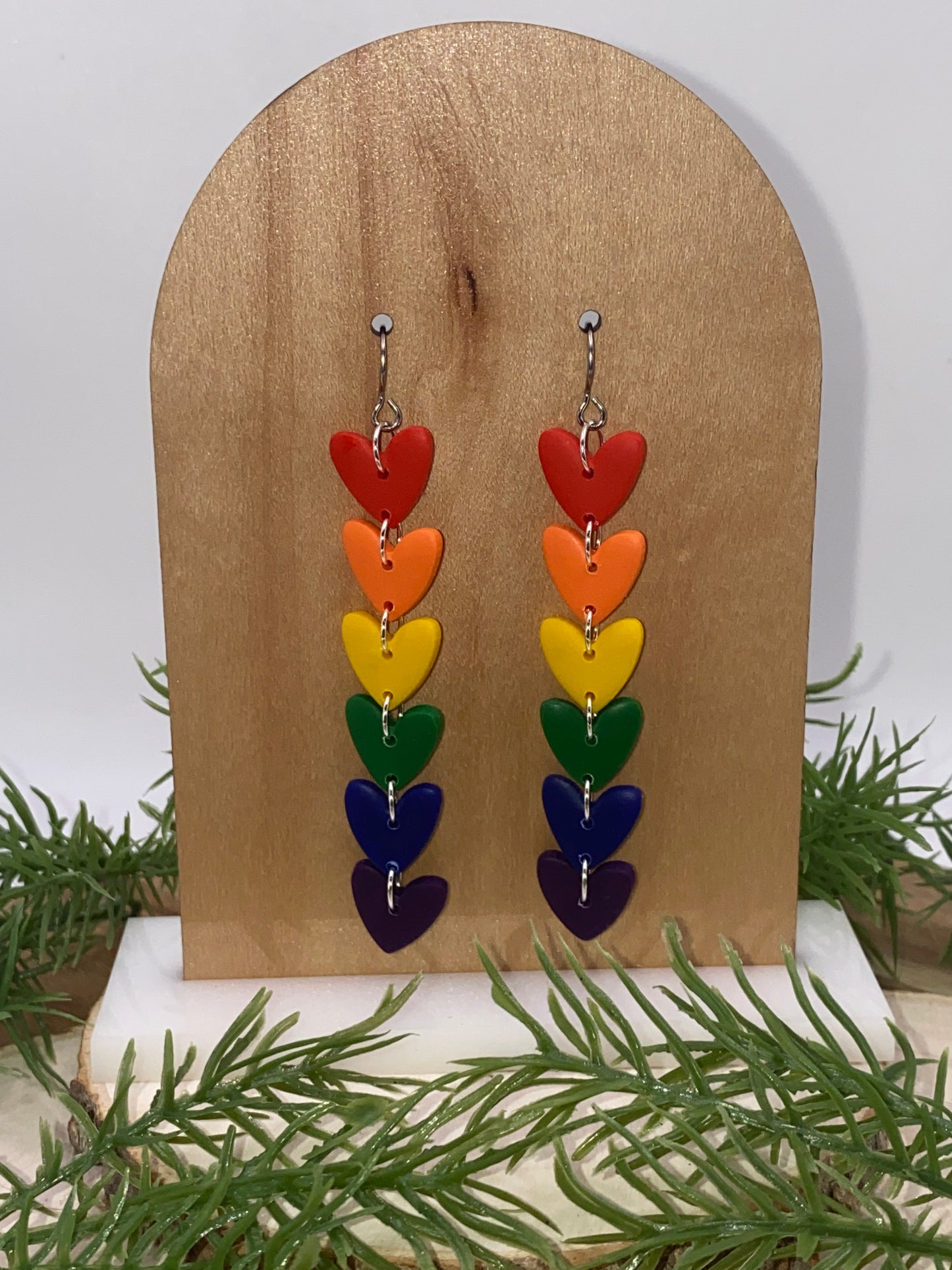 Pride Chain Dangle Earrings