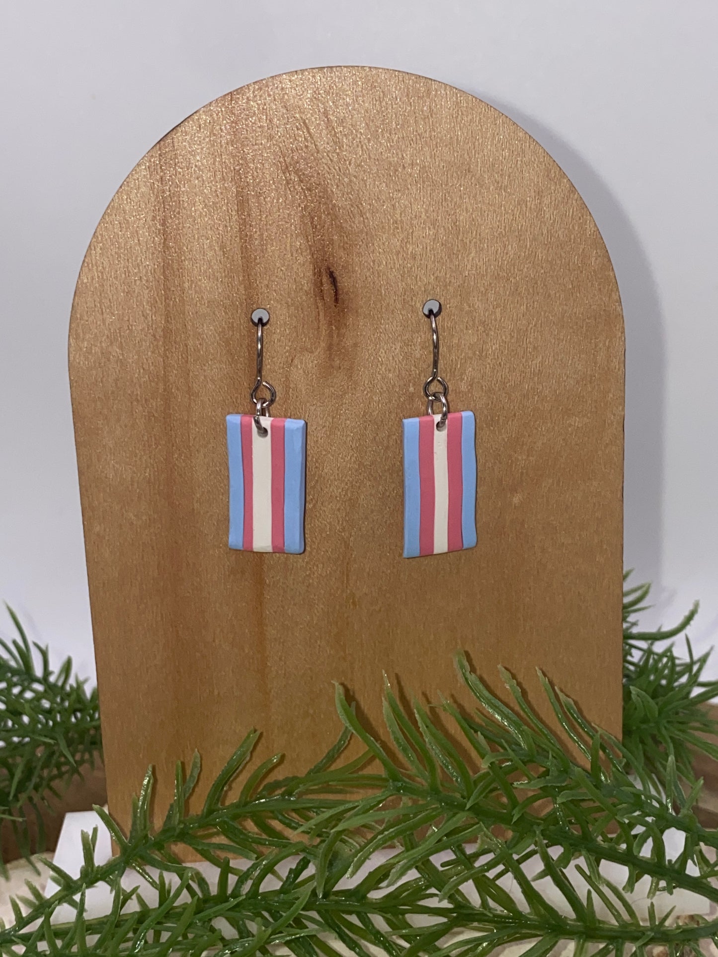 Pride Flag Dangle Earrings