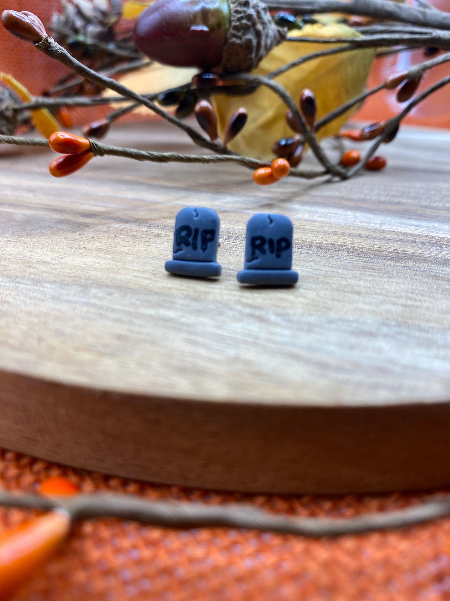 Tombstone Stud Earrings