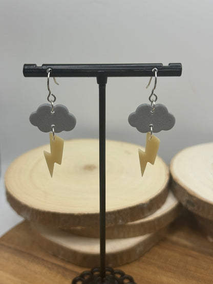 Cloud Dangle Earrings