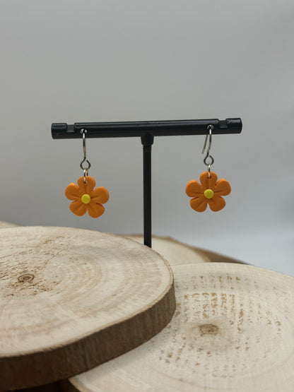 Flower Dangle Earrings