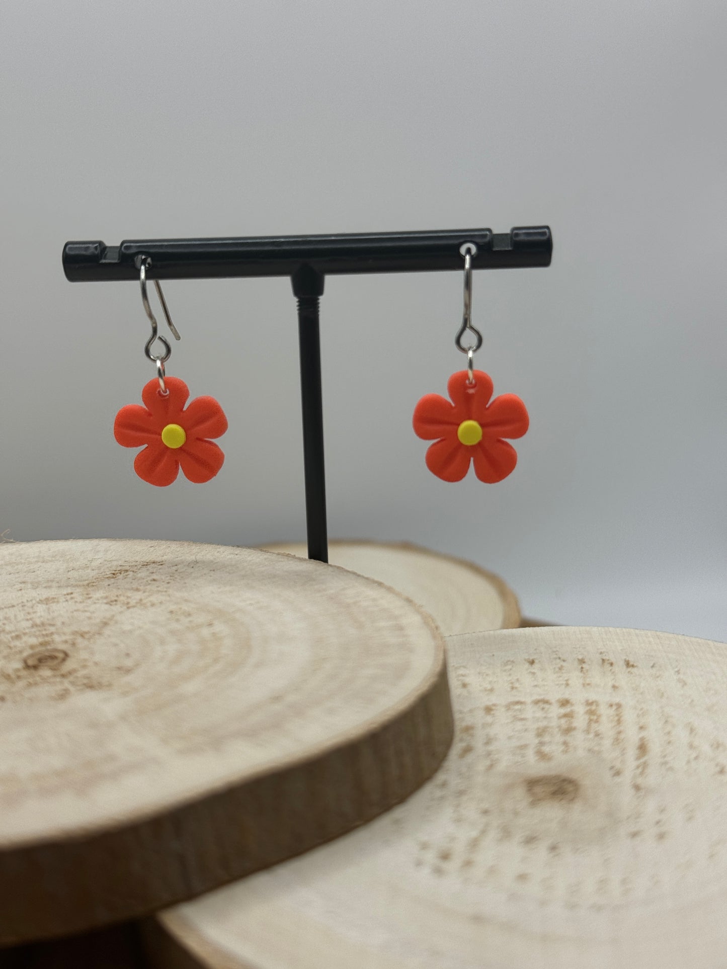 Flower Dangle Earrings