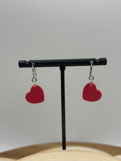Heart Dangle Earrings