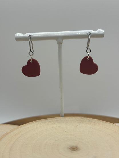 Heart Dangle Earrings