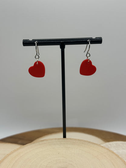 Heart Dangle Earrings